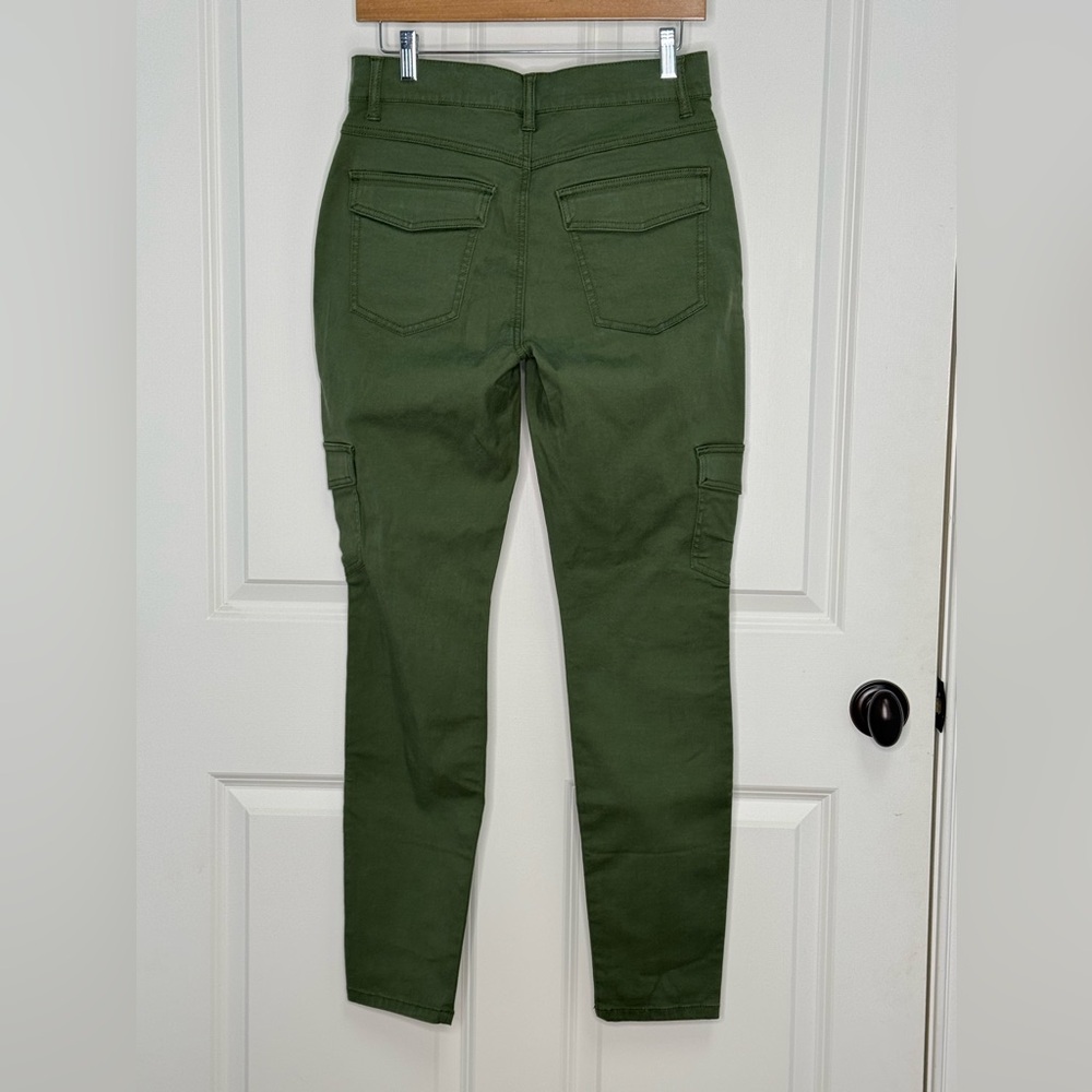 Cabi Army Green Cargo Pants #5872 - Picture 2 of 4